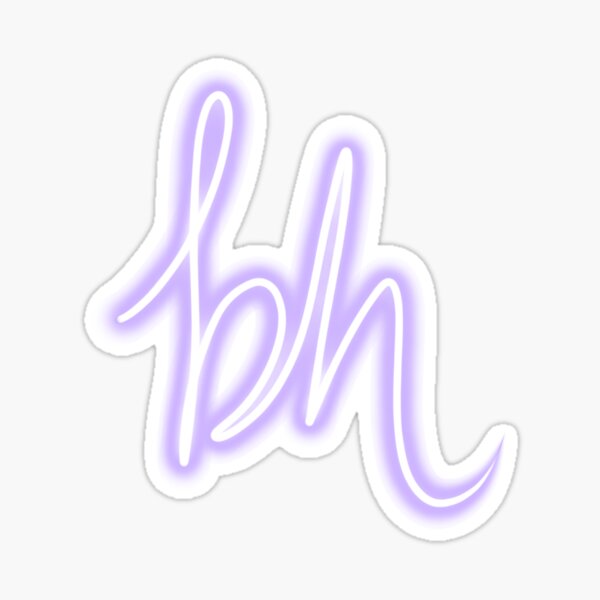 Item preview, BH -  Baruch Hashem in Neon Purple designed and sold by shtkthtstks.