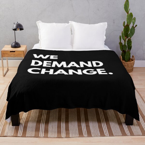 Item preview, WE DEMAND CHANGE | BLM | NBA BOYCOTT designed and sold by GrlDad.