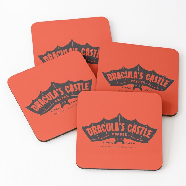 Item preview, Dracula's Castle Coffee – Black Logo designed and sold by frighthouseco.