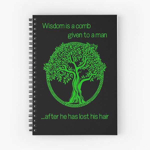 Item preview, The Tree of Life, crann bethadh, nordic yggdrasil - Wisdom is a comb - Irish saying designed and sold by Danicus666.