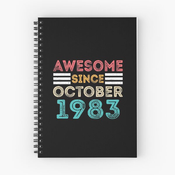 Item preview, Retro Vintage 37th Birthday - Awesome Since October 1983 designed and sold by meedTee.