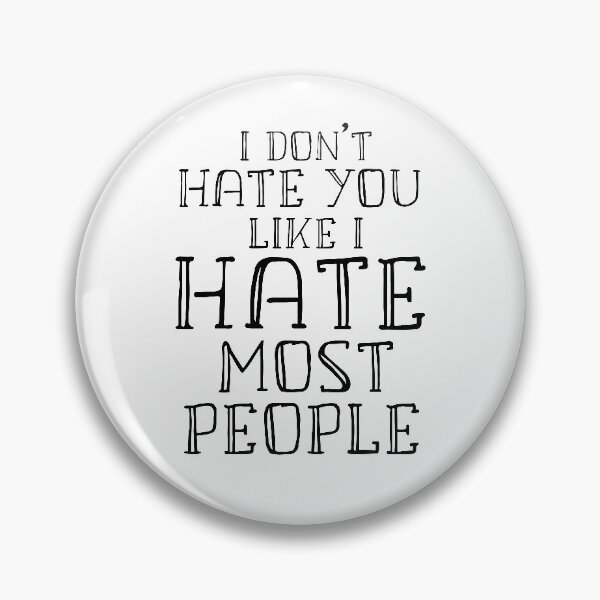 Item preview, The Umbrella Academy-Inspired "I Don't Hate You" designed and sold by mulberrydragon.