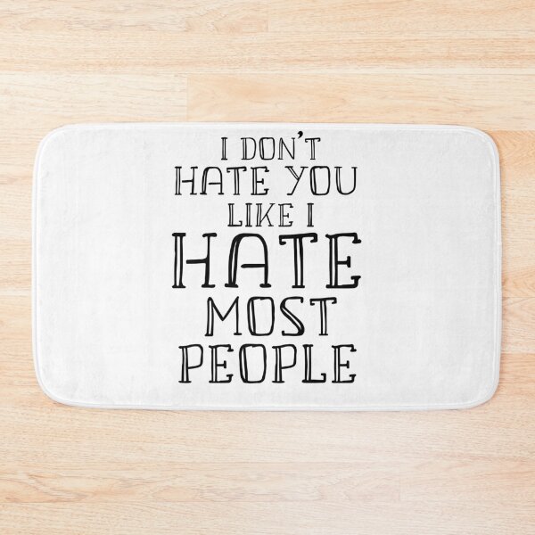 Item preview, The Umbrella Academy-Inspired "I Don't Hate You" designed and sold by mulberrydragon.