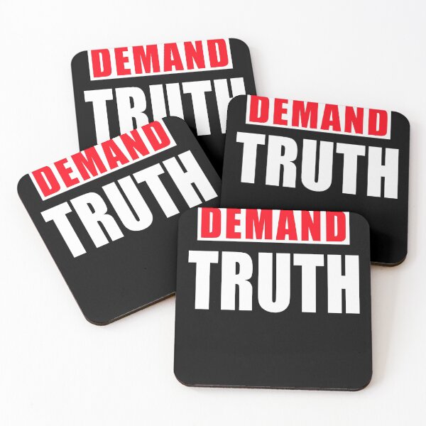Item preview,  DEMAND TRUTH Freedom Equality Democracy Civil Rights designed and sold by LoveAndDefiance.
