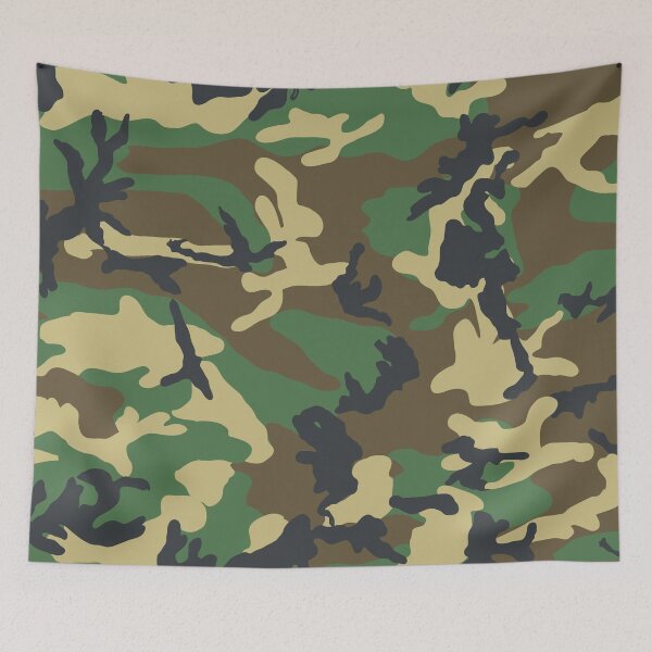 Item preview, Woodland Camo Pattern designed and sold by SusanEileenEvans.