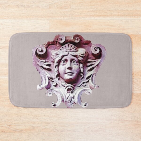 Item preview, Woman portrait, head, french baroque mascaron designed and sold by voicivoila.