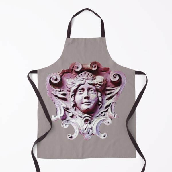 Item preview, Woman portrait, head, french baroque mascaron designed and sold by voicivoila.
