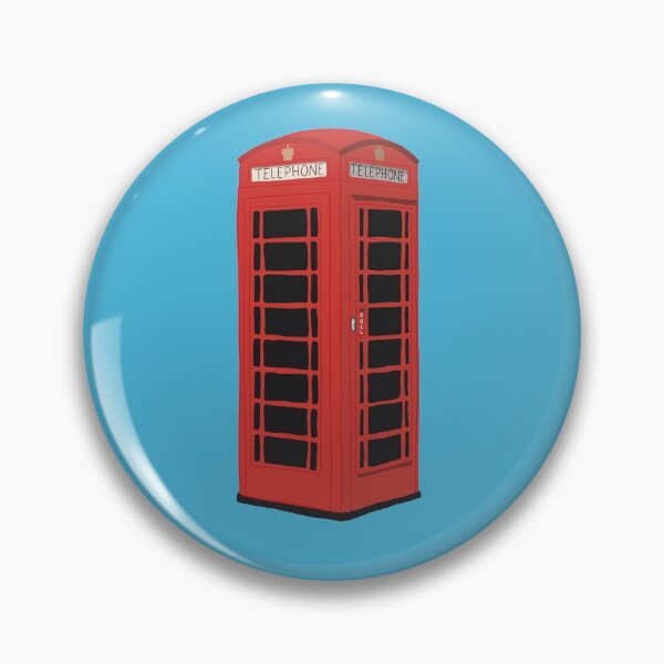 Item preview, British Phone Booth designed and sold by jlrobertsart.