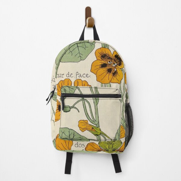 Item preview, Maurice Verneuil - Capucine - botanical poster designed and sold by DejaVuStudio.