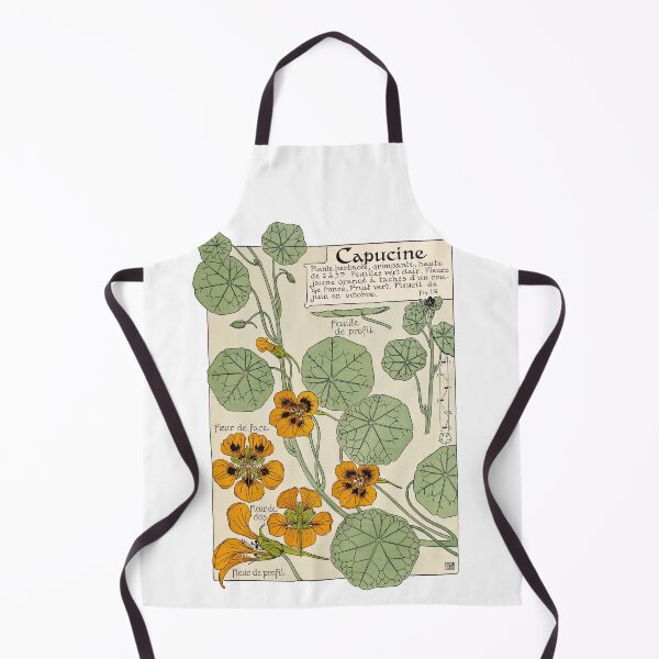Item preview, Maurice Verneuil - Capucine - botanical poster designed and sold by DejaVuStudio.