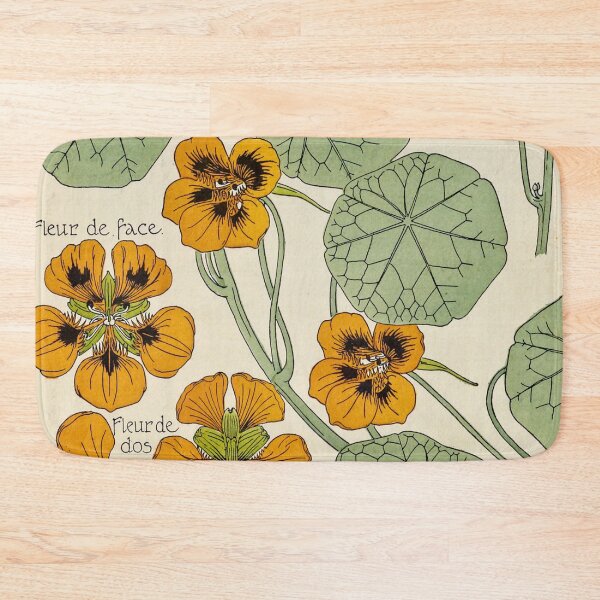 Item preview, Maurice Verneuil - Capucine - botanical poster designed and sold by DejaVuStudio.