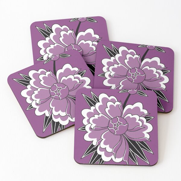 Item preview, Purple Peony designed and sold by florumya.