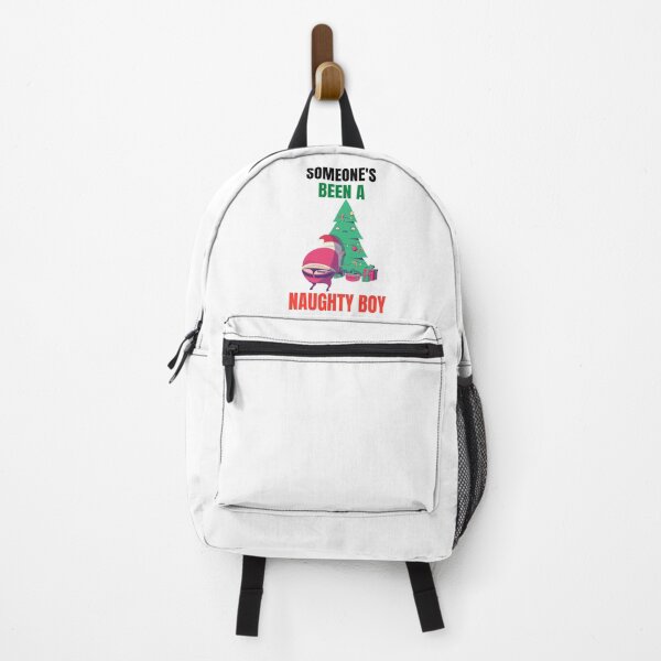 Item preview, Someone's Been A Naughty Boy Xmas Greeting designed and sold by RandomStuffShop.