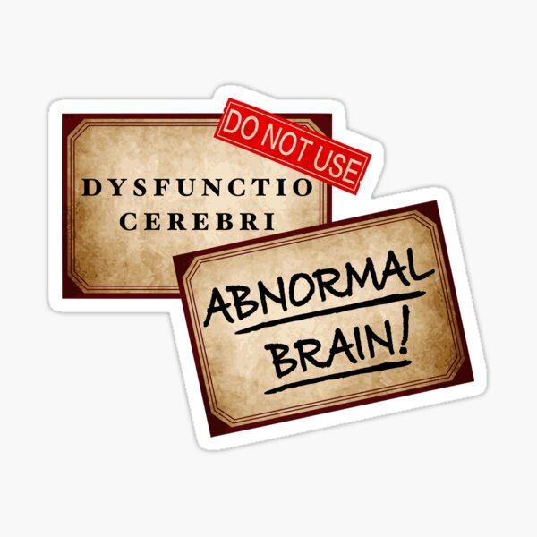 Item preview, Abnormal Brain designed and sold by RavenWake.