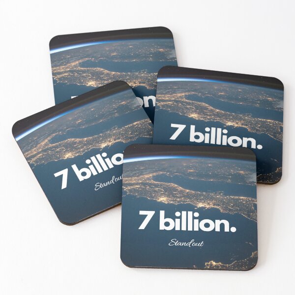 Item preview, 7 billion people, stand out. designed and sold by The Athletic Mindset.