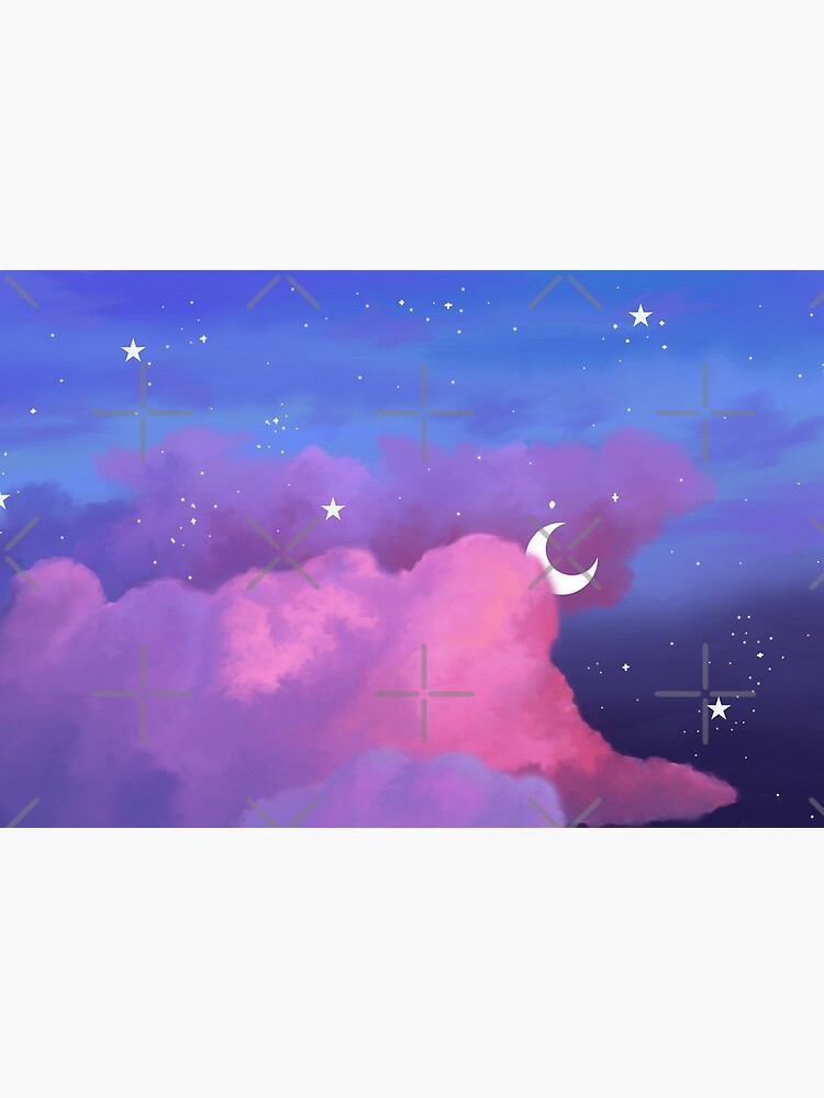 ☁️✨ Aesthetic Spacey Purple-Pink Clouds Desktop Wallpaper HD