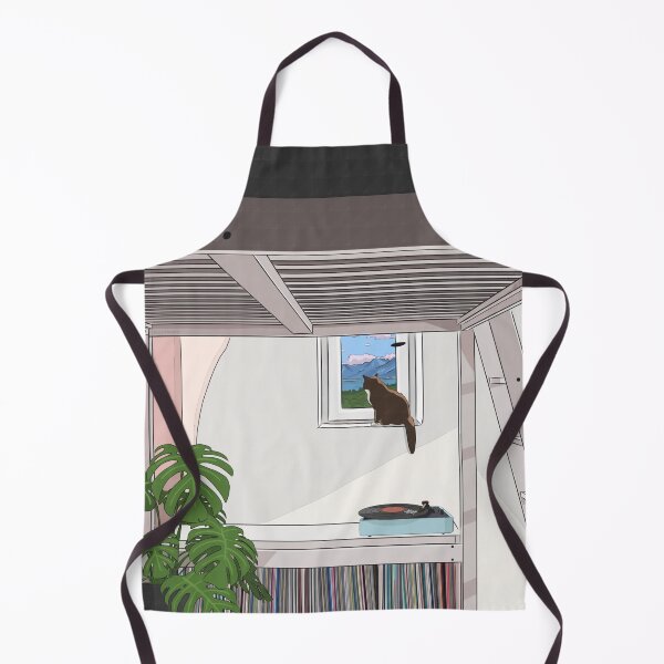 Item preview, room with cat and plant designed and sold by ianisalover.