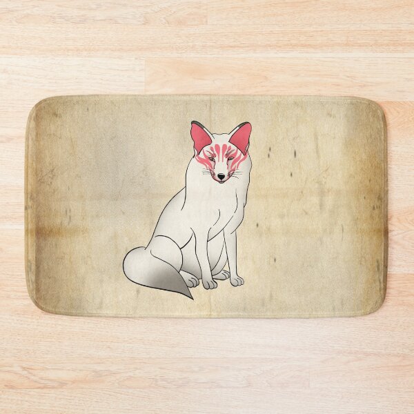 Item preview, Kitsune Fox, Japanese Legendary Animal, Vintage Style Background designed and sold by Koalaslifestyle.