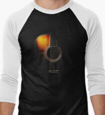 Colour Acoustic Guitar Hi-Lite Men's Baseball ¾ T-Shirt