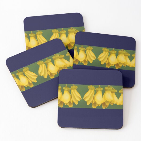 Item preview, Kowhai green background  designed and sold by Mayakiwi.