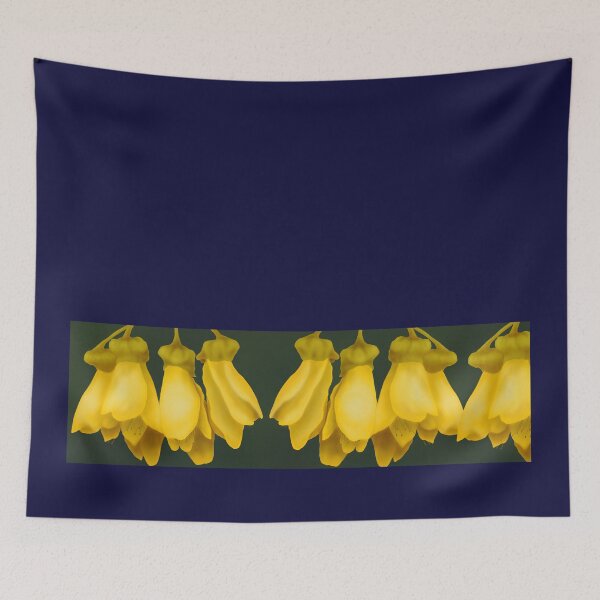Item preview, Kowhai green background  designed and sold by Mayakiwi.