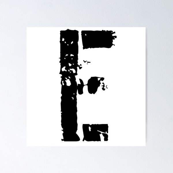 Item preview, Worn Letter E designed and sold by Andersong.