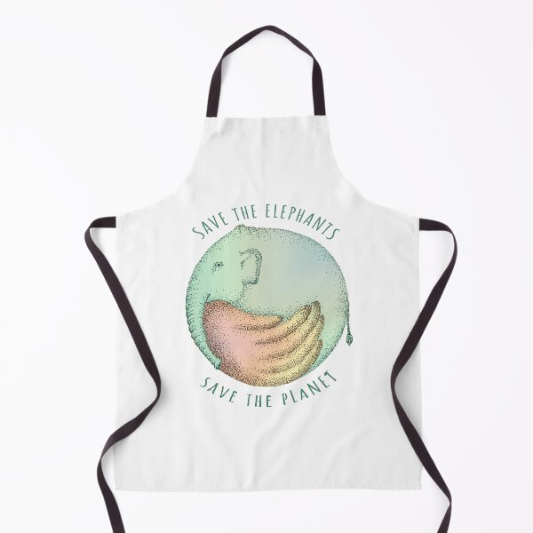 Item preview, Save the elephants designed and sold by Frank J. Art.