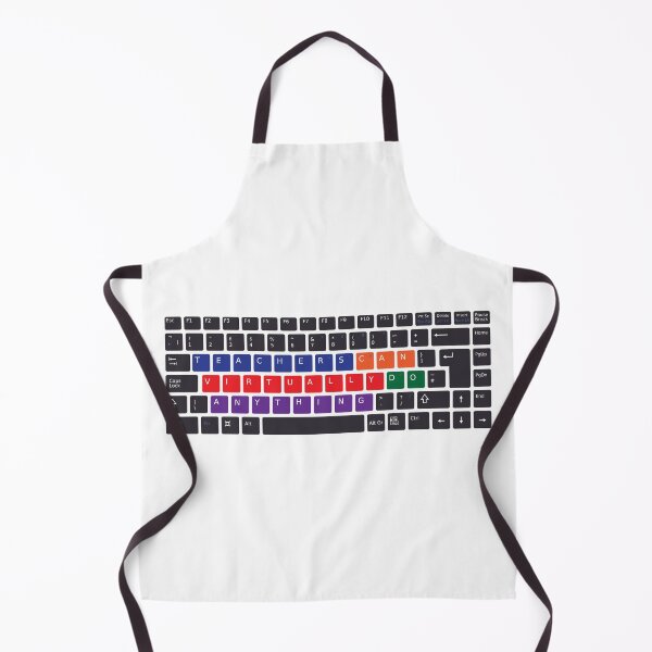 Item preview, Teachers Can Virtually Do Anything Keyboard designed and sold by GravitiTees.