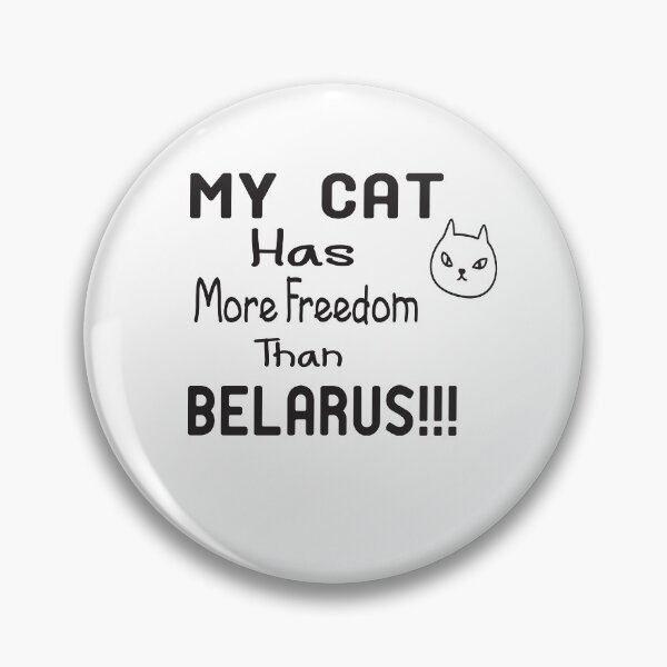 Item preview, My Cat Has More Freedom Than Belarus Funny T-Shirt designed and sold by alikassi.