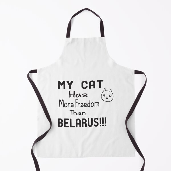 Item preview, My Cat Has More Freedom Than Belarus Funny T-Shirt designed and sold by alikassi.