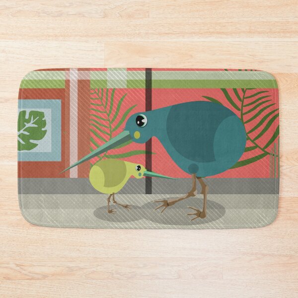 Item preview, Kiwi with a chick designed and sold by piedaydesigns.