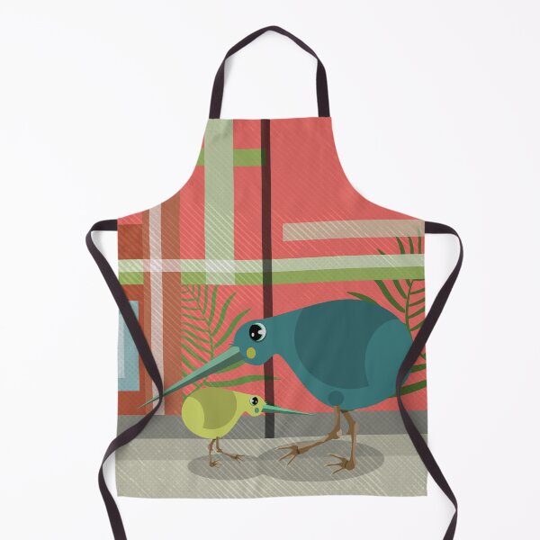 Item preview, Kiwi with a chick designed and sold by piedaydesigns.