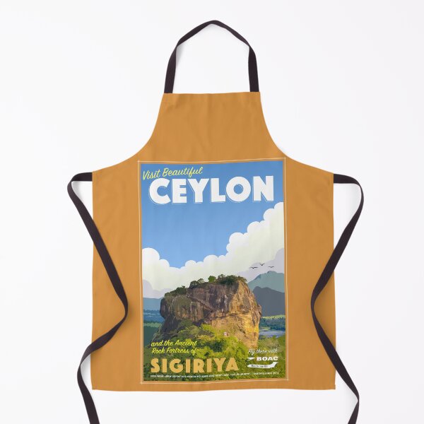 Item preview, Vintage-Style Ceylon (Sri Lanka) Travel Poster designed and sold by travelwitheric.