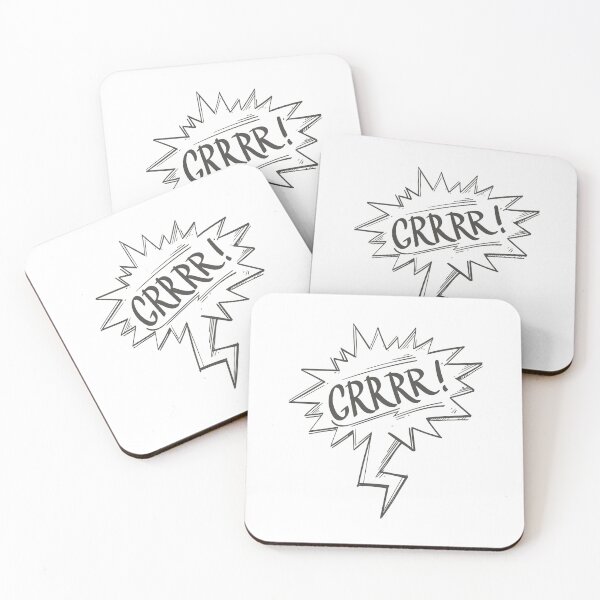 Item preview, GRRRR Speech Bubble designed and sold by MisterGooseShop.