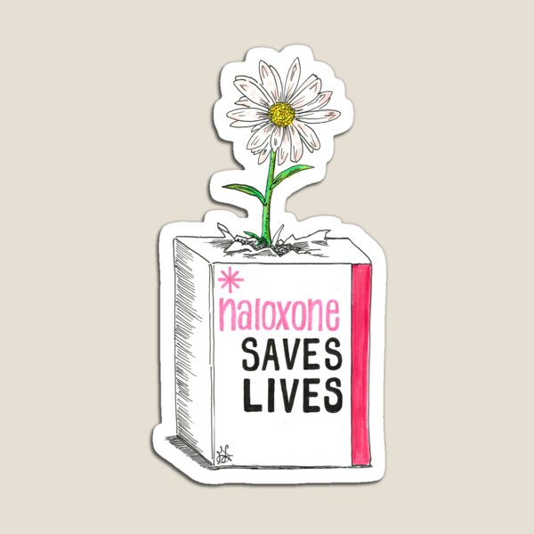 Narcan/Naloxone Box - Overdose Awareness Magnet