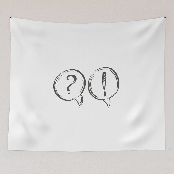 Item preview, ?! Speech Bubble designed and sold by MisterGooseShop.