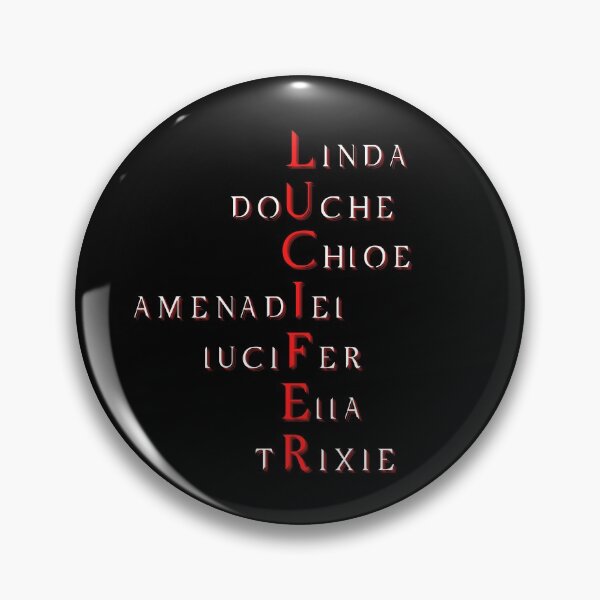 Item preview, Lucifer Crossed Words Design designed and sold by GillyMc.