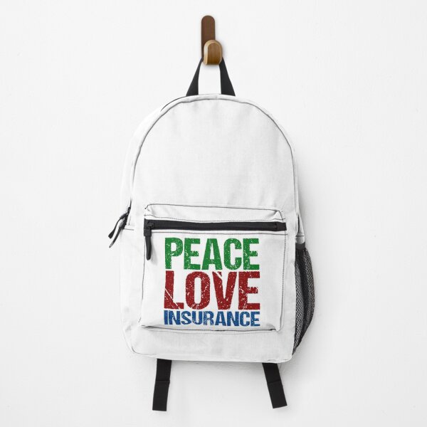 Item preview, Peace Love Insurance designed and sold by Epic Love Designs.