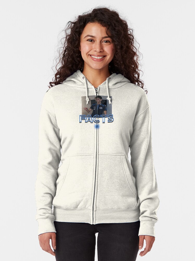 "George Russell Facts" Zipped Hoodie by jenkat574 | Redbubble