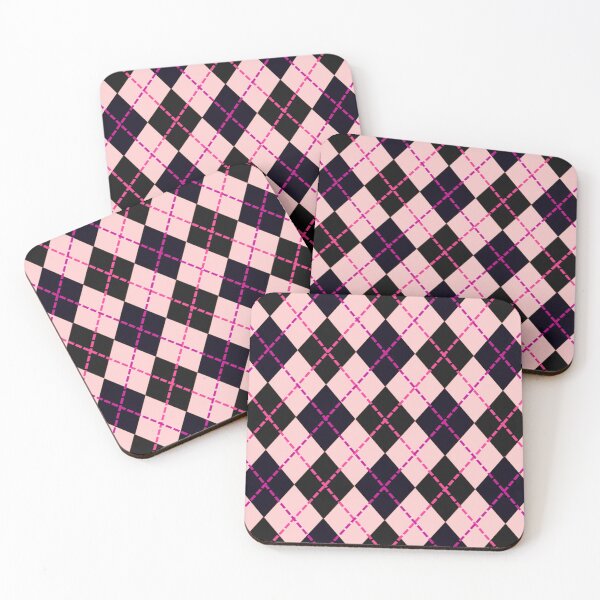 Item preview, Black White Pink Diamond Pattern designed and sold by Luvjesus2.
