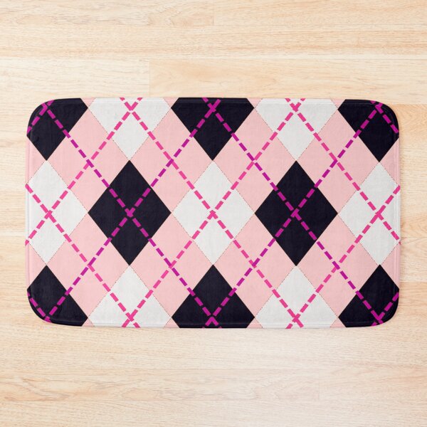 Item preview, Black White Pink Diamond Pattern designed and sold by Luvjesus2.