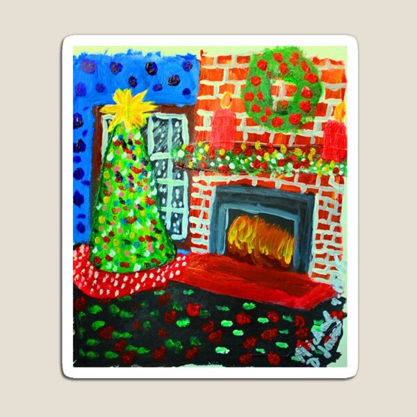 Our Family Holiday Magnet