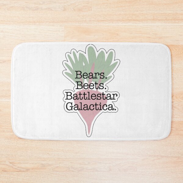 Item preview, Bears Beets Battlestar Galactica designed and sold by mamasbesties.