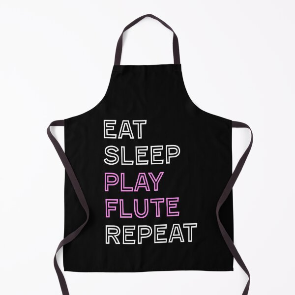 Item preview, Eat, Sleep, Play Flute, Repeat designed and sold by MusicTeesStore.