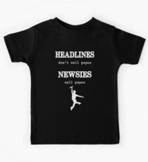 Newsies Sell Papes Kids Tee