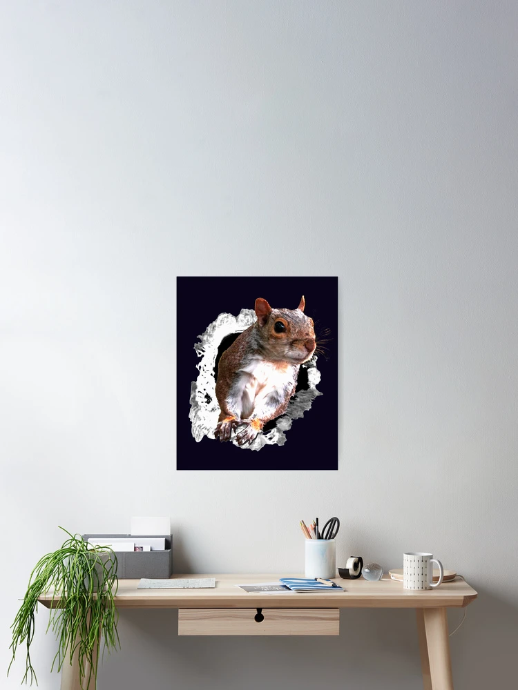 Thumbnail 2 of 3, Poster, Animals Squirrel designed and sold by RiffXS.