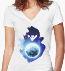 Corruption Women's Fitted V-Neck T-Shirt