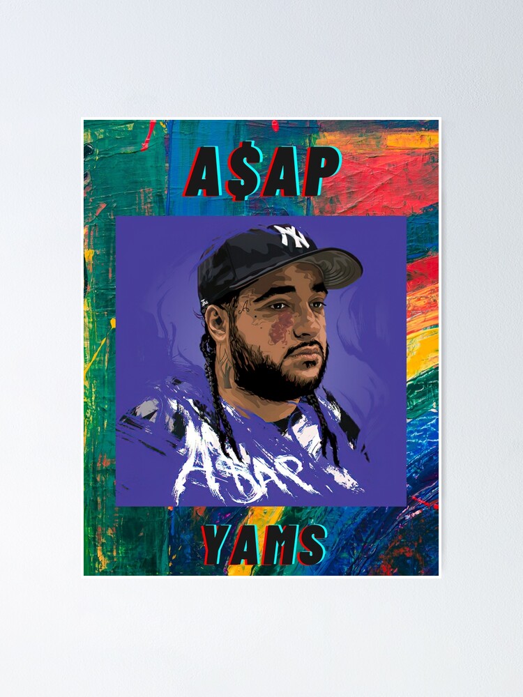 "AAP YAMS" Poster by 89129graphics Redbubble