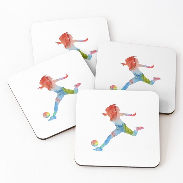 Item preview, Female Soccer Player designed and sold by Rosaliartbook.