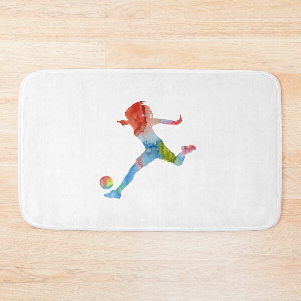 Item preview, Female Soccer Player designed and sold by Rosaliartbook.